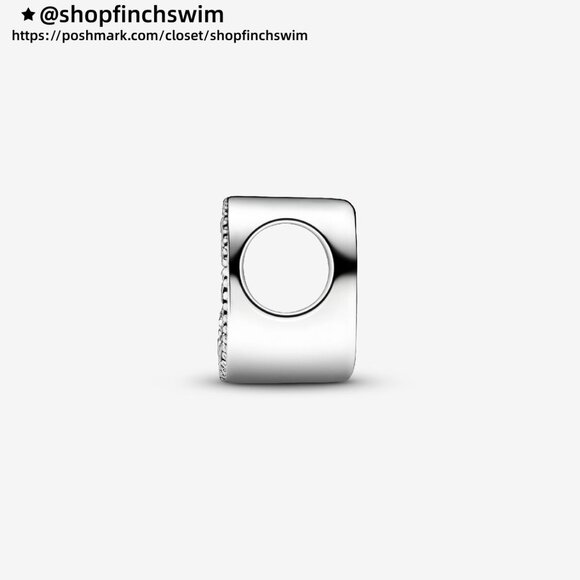 Pandora Letter D Alphabet Charm - Picture 3 of 6